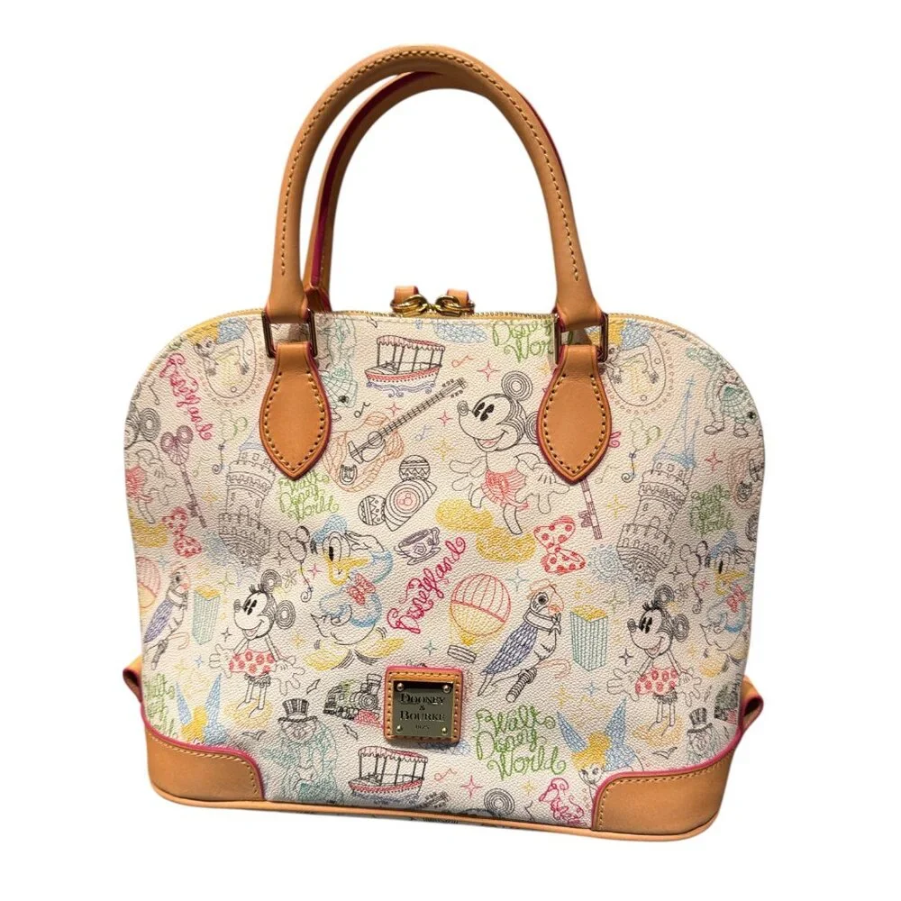 Disney Dooney & Bourke 'A Walk in the Park' Zip Satchel